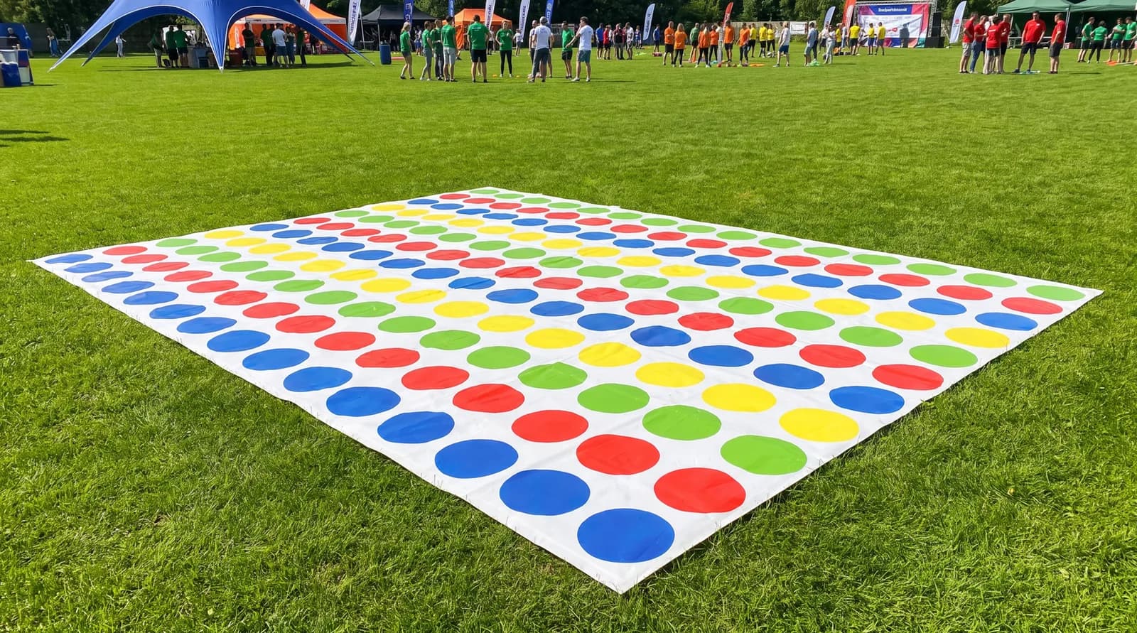 Twister XXL — Wielkoformatowa mata do gry zręcznościowej